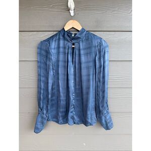 Rebecca Taylor silk blend blouse